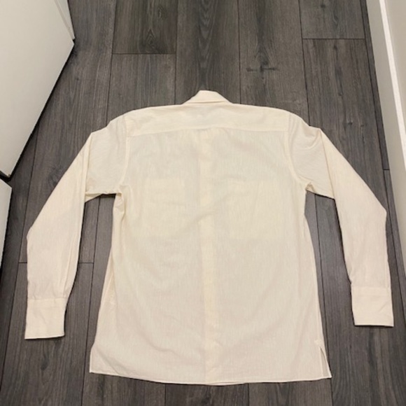 The Row Cotton Wool Blend Cream Button Up Shirt Size S - Picture 6 of 9